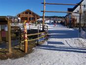 Ježíšek Vás vítá na startu u SKI arealu NOVAKO